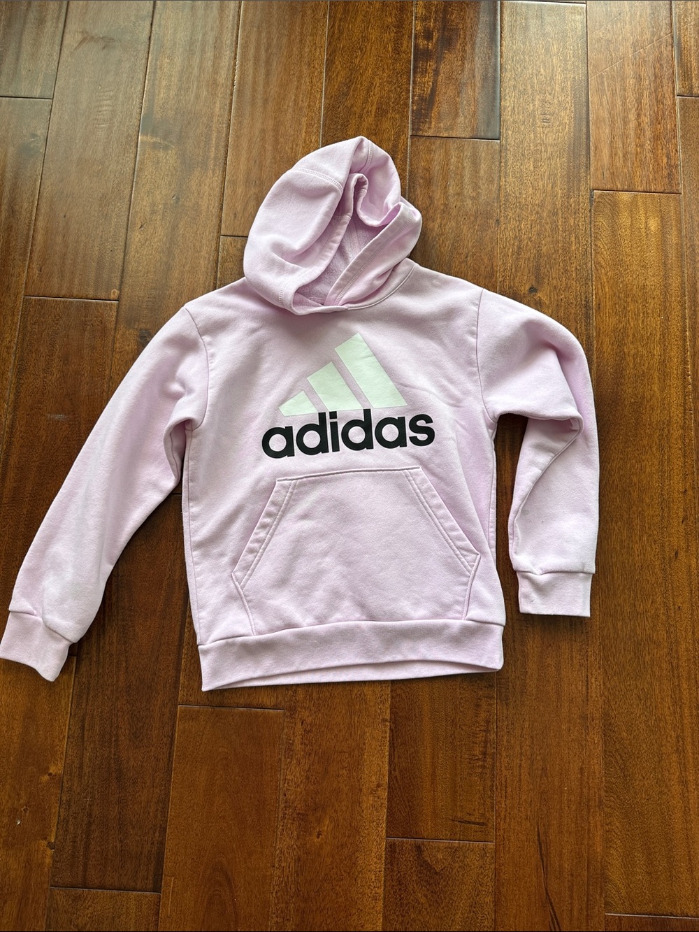 Adidas light pink sweatshirt, hoodie, size 7/8
